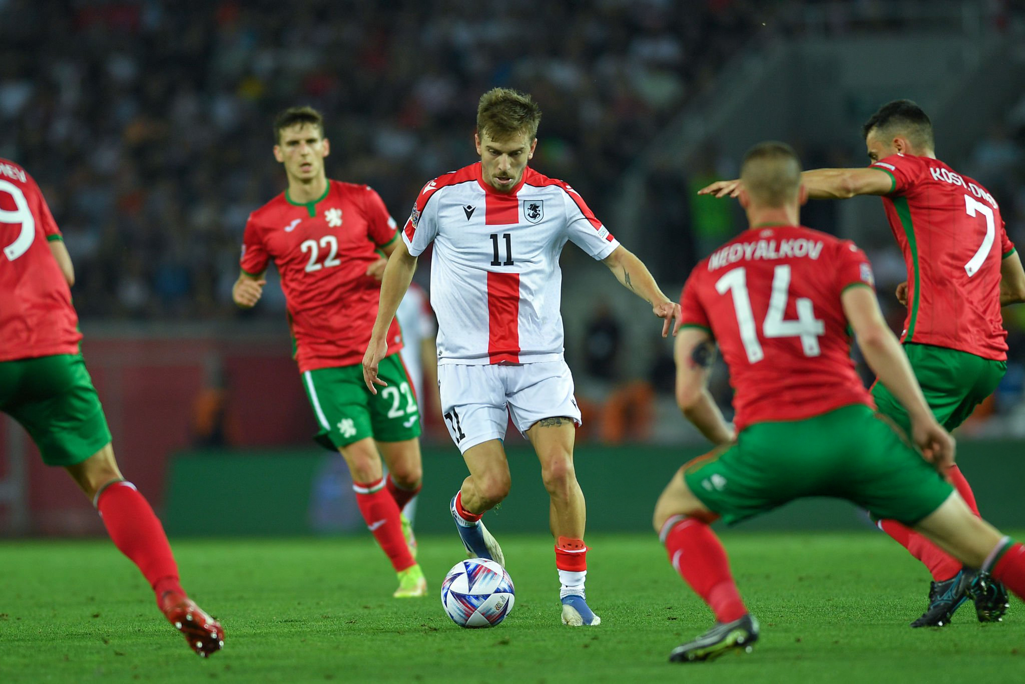 მატჩის დღე — საქართველო ბულგარეთს უმასპინძლებს და 3 ქულის მოპოვებას ეცდება